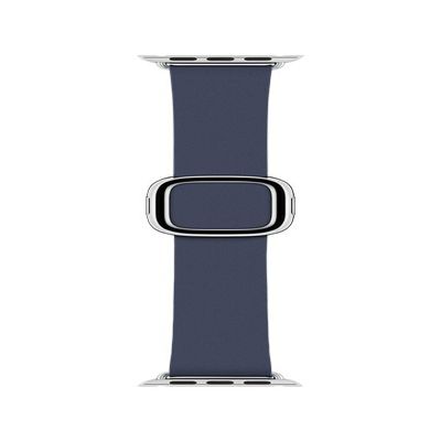 Apple Watch Band - Modern Band Buckle (38mm) - Blue - Large