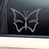 Butterfly Vinyl Decal Laptop Car Truck Bumper Window Sticker - Charcoal view 1