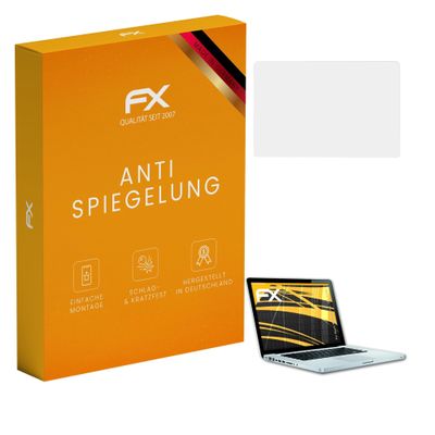 atFoliX Screen Protector compatible with Apple MacBook Pro 15,4 WXGA Screen Protection Film, anti-reflective and shock-absorbing FX Protector Film (2X)