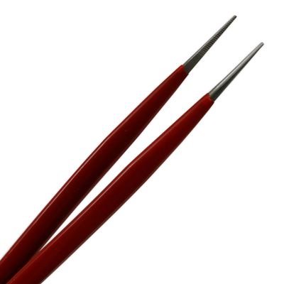 Jewellers Tools Heavy PVC Insulated Tweezer (Straight) : Soldering Solder Electrical 170mm (40)
