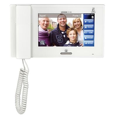 Aiphone JP-4HD 7" Video Sub Master Station with Touchscreen LCD