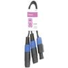 Chord qtx 0.3 m SPK Plug to 2 x SPK Sockets Splitter Lead view 2