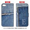 Coverfull Flip Smartphone Case Photo Denim Initial E design by ARTWORK / for iPod touch (6th Generation) ATC6TH-IJTC-401-MCN1 view 1
