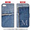 Coverfull Flip Smartphone Case Photo Denim Initial M design by ARTWORK / for iPod touch (6th generation) ATC6TH-IJTC-401-MCN9 view 1
