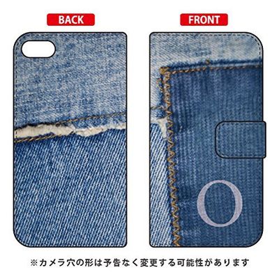 Coverfull Flip Smartphone Case Photo Denim Initial O design by ARTWORK / for iPod touch (6th Generation) ATC6TH-IJTC-401-MCO2