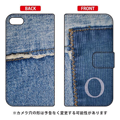 Coverfull Flip Smartphone Case Photo Denim Initial O design by ARTWORK / for iPod touch (6th Generation) ATC6TH-IJTC-401-MCO2