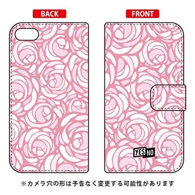 YESNO Folio Smartphone Case Rosepop Pastel Pink / for iPod touch (6th Generation) ATC6TH-IJTC-401-N252