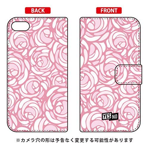 YESNO Folio Smartphone Case Rosepop Pastel Pink / for iPod touch (6th Generation) ATC6TH-IJTC-401-N252
