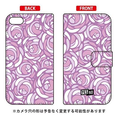 YESNO Folio Smartphone Case Rosepop Pastel Purple / for iPod touch (6th Generation) ATC6TH-IJTC-401-N256