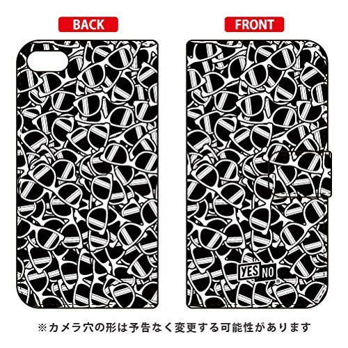 YESNO Notebook Type Smartphone Case Sunglasses White / for iPod touch (6th Generation) ATC6TH-IJTC-401-N280