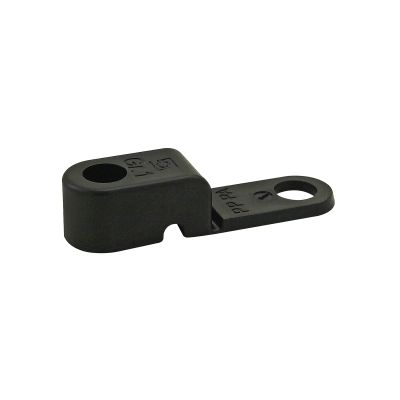 80/20 Inc., 2500, 10 and 15 Series, 1/8" Single Cable and Tube Clamp, 25 Pack