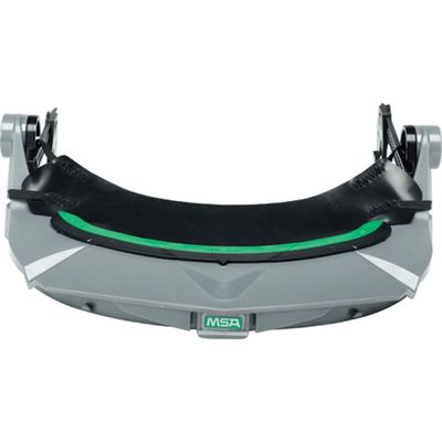 MSA 10115821 V-Gard Frame - Elevated Temperature Applications, Fits Cap-Style Hard Hats, Gray, Polycarbonate (PC), Non-Metal, Includes Replaceable Debris Control Attachment, Durable & Reusable