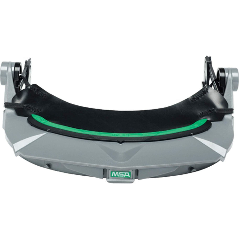 MSA 10115821 V-Gard Frame - Elevated Temperature Applications, Fits Cap-Style Hard Hats, Gray, Polycarbonate (PC), Non-Metal, Includes Replaceable Debris Control Attachment, Durable & Reusable