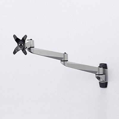 Sanwa Supply CR-LA1001N Horizontal Articulated LCD Monitor Arm (for Walls)