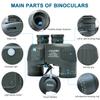 USCAMEL 10X50 Marine Binoculars for Adults with Rangefinder Compass, Waterproof Marine Binoculars for Sailing Boating Fishing view 3