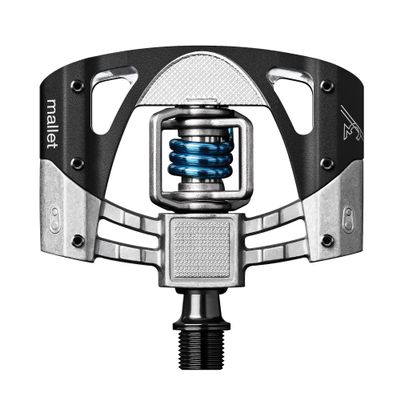 Crankbrothers MTB Pedals Mallet 3 Raw and Matte Black