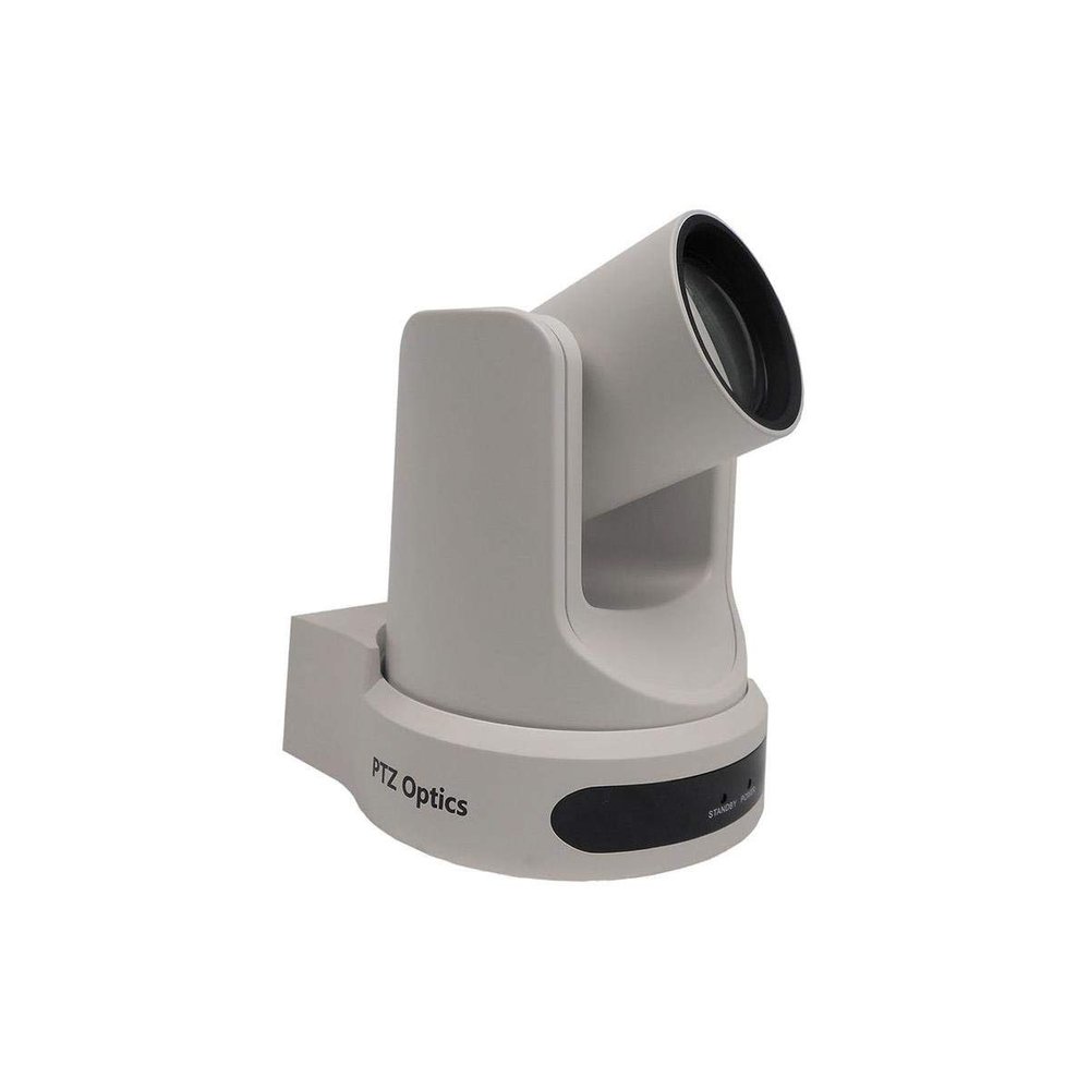 PTZOptics 12X-SDI 2.12MP 1080p Full HD Video Conferencing PTZ Camera, 12x Optical Zoom, 30fps, RJ-45 H.264, 72.5 Degree FOV, HD-SDI, HDMI, IP Streaming, CVBS Video Output Interfaces, White