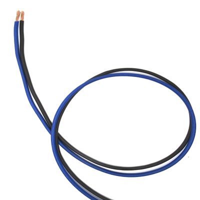100' Each Blue & Black - 200 ft 18 Gauge AWG Primary/Remote Wire Lead Sky High Car Audio