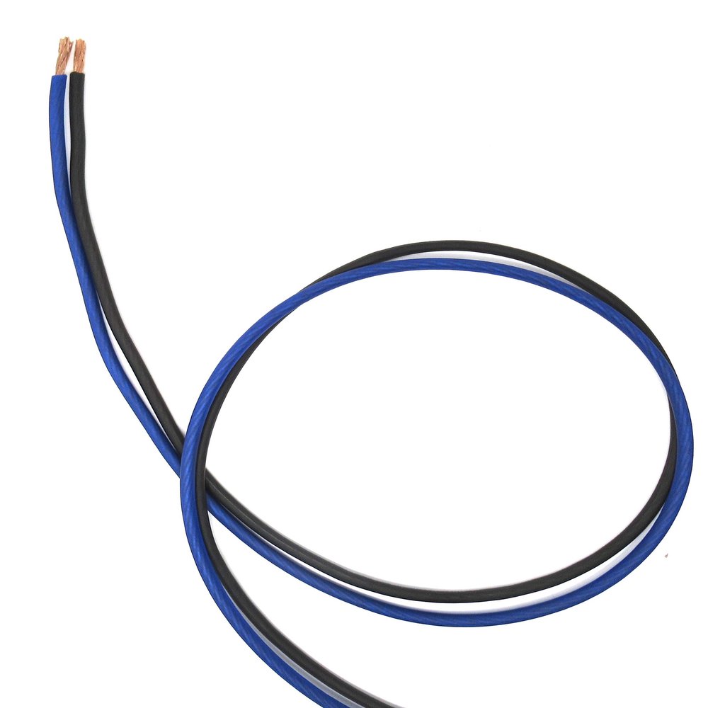 100' Each Blue & Black - 200 ft 18 Gauge AWG Primary/Remote Wire Lead Sky High Car Audio