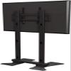 Crimson AV S90 Heavy Duty Floor Stand for Displays from 37" to 90", Black, 300lb (136kg) Mount Weight Capacity, 800x500mm Max Mounting Pattern, Tilt +15/-5, One-Touch Lock and Key System view 4