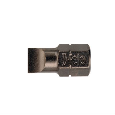 Felo 0715730105 7/32" x 0.039" Slotted Industrial Bit on 1/4" stock, Length: 1"