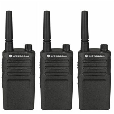 Motorola Solutions RMU2040 3-Pack Two-Way Radio Digital Non-Display 99 UHF Business Exclusive Frequencies