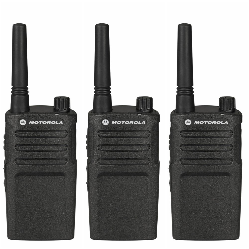 Motorola Solutions RMU2040 3-Pack Two-Way Radio Digital Non-Display 99 UHF Business Exclusive Frequencies