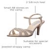 Touch Ups Women's Dulce Dress Sandal, Champagne Shimmer, 10.5 W US view 2