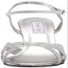 Touch Ups Women's Dulce Dress Sandal, Silver Shimmer, 11 M US view 2