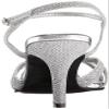 Touch Ups Women's Dulce Dress Sandal, Silver Shimmer, 11 M US view 3