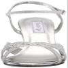Touch Ups Women's Dulce Dress Sandal, Silver Shimmer, 9 W US view 2
