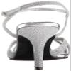 Touch Ups Women's Dulce Dress Sandal, Silver Shimmer, 9 W US view 3