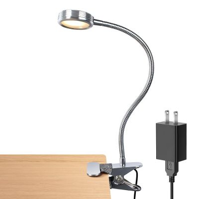 LEPOWER Clip on Light, Book Reading Lamp for Desk, Bed Headboard and Dorm