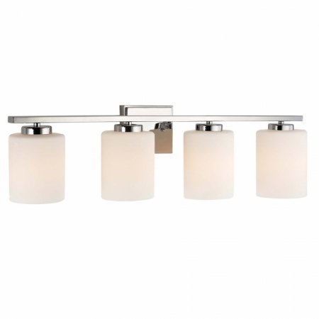Efficient Lighting EL-250-04-413 Interior Vanity Fixture44; White Glass