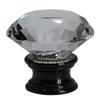 Urbanest Crystal Duchess Lamp Finial, Black, 1 5/16-inch Tall view 1
