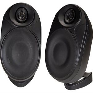 NXG Technology 6 Inch Indoor/Outdoor Weatherproof, Weather Resistant Bluetooth Wireless Speakers - Black,NX-WRW-6B-1 Pair
