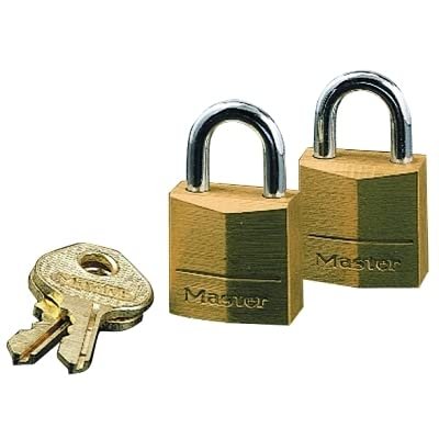 Master Lock 120D 3/4" Brass Padlock