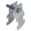Thomas & Betts 700 Universal Pipe Clamp, 2 in, 800 lb., Steel, Electro Galvanized, 1-1/4 in H X 14 ga T view 1