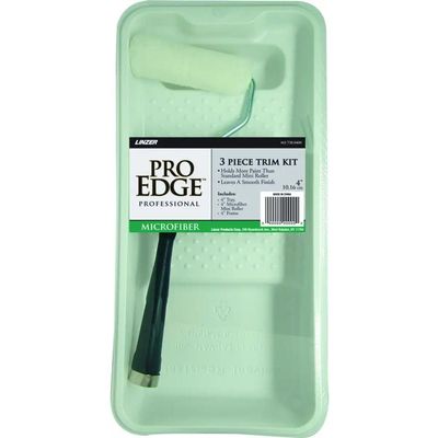 Linzer Products Roller/Tray Microfiber 4In Set MS 738