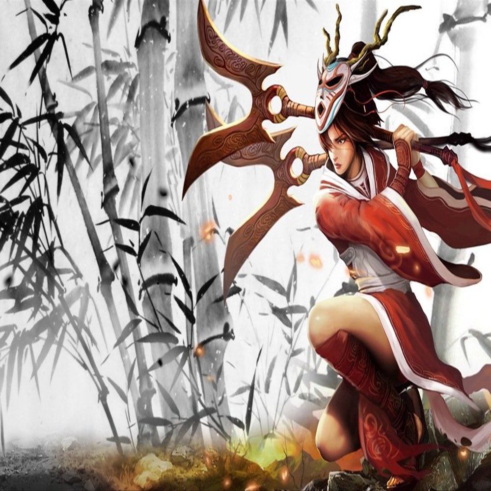 SEG Direct Blood Moon Akali Extra Large Mouse Pad 27.5"x15.7"