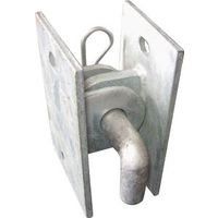 Multinautic Silver Galvanized Steel Connector Hinge