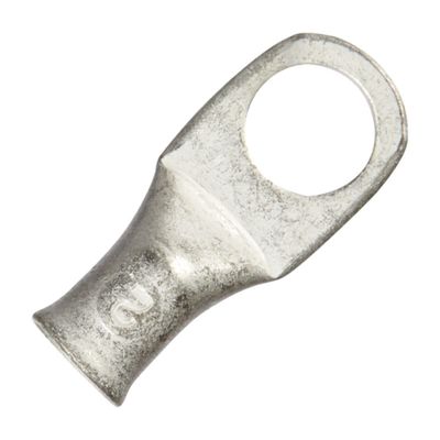 Terminal, Electrical Lug, 2 Gauge, Uninsulated, 1/2 Inch: Versatile Option for Various Applications