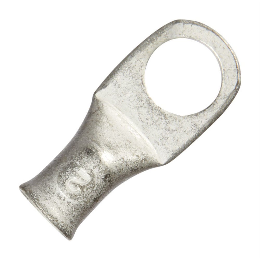 Terminal, Electrical Lug, 2 Gauge, Uninsulated, 1/2 Inch: Versatile Option for Various Applications