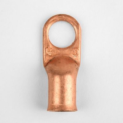 Terminal, Electrical Lug, 1/0 Gauge, Uninsulated, 1/2 Inch: Durable Design for Secure Connections