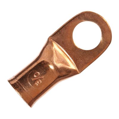 Terminal, Electrical Lug, 3/0 Gauge, Uninsulated, 1/2 Inch: Secure Connection for Heavy-Duty Applications