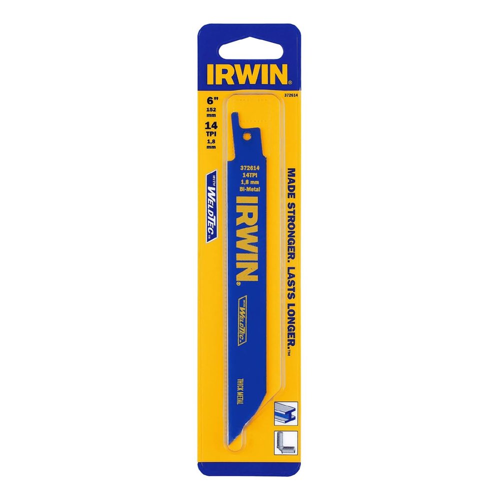 IRWIN RECIP 6" 14TPI 5PK