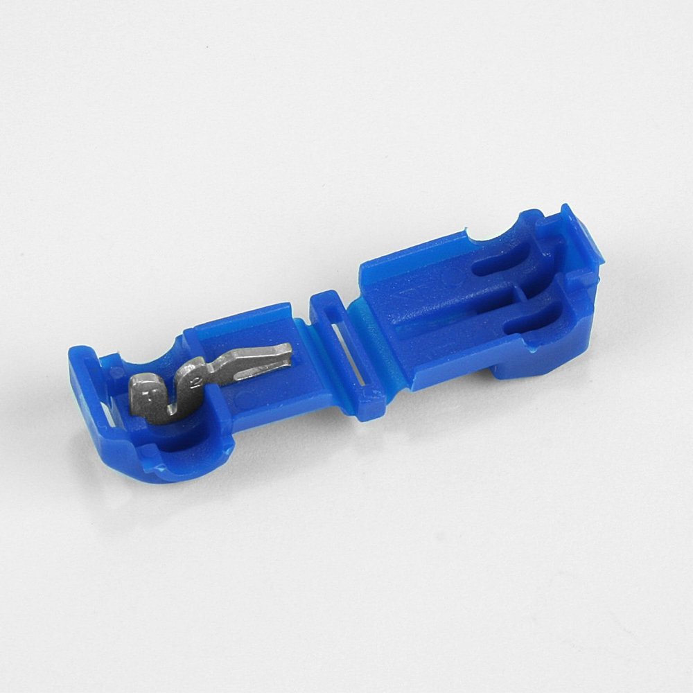 Terminal, Self-Strip, 18-14 Gauge, 0.25 Inch Blade (Pack): Durable Design for Reliable Performance