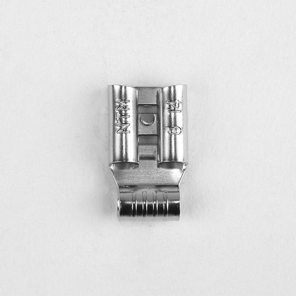 Jandorf 60882 TERM DISC FLAG 16-14 Terminal, No Size, Silver