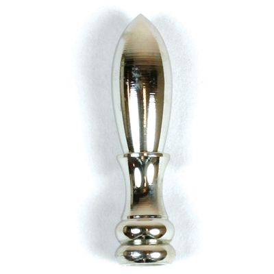 Jandorf Finial Thread 1/4 in, 2 in. Nickel Finish Orrco Lamps 60107