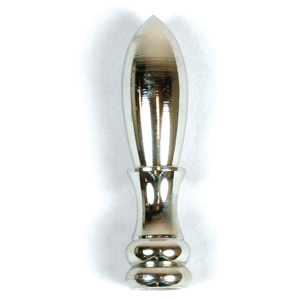 Jandorf Finial Thread 1/4 in, 2 in. Nickel Finish Orrco Lamps 60107